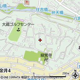 東京都町田市大蔵町3100-1周辺の地図