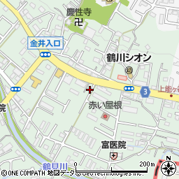 東京都町田市大蔵町159-1周辺の地図