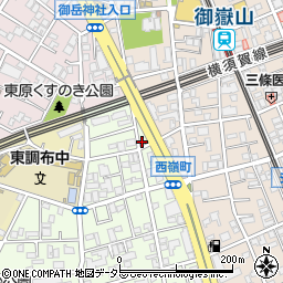 東京都大田区西嶺町3-2周辺の地図