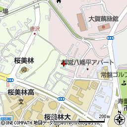 東京都町田市常盤町3616-17周辺の地図