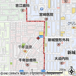 神奈川県川崎市高津区千年新町14-12周辺の地図