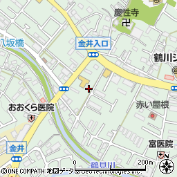 東京都町田市大蔵町194周辺の地図
