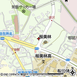 東京都町田市常盤町3613周辺の地図