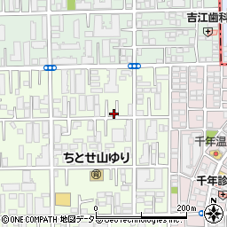 神奈川県川崎市高津区千年1020-4周辺の地図