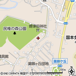 東京都町田市野津田町2316周辺の地図