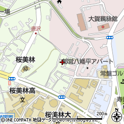 東京都町田市常盤町3616-18周辺の地図