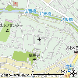 東京都町田市大蔵町3121周辺の地図