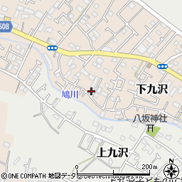 神奈川県相模原市緑区下九沢2484周辺の地図