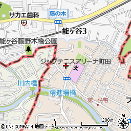 東京都町田市三輪町14周辺の地図