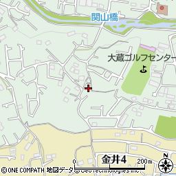 東京都町田市大蔵町3034周辺の地図