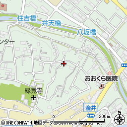 東京都町田市大蔵町3155周辺の地図