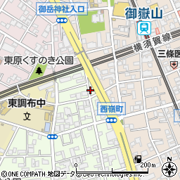 東京都大田区西嶺町3周辺の地図