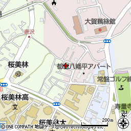 東京都町田市常盤町3616-24周辺の地図