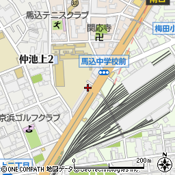 東京都大田区西馬込2丁目35-7周辺の地図