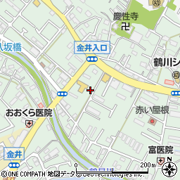 東京都町田市大蔵町193周辺の地図