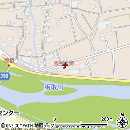 岐阜県美濃市上野123周辺の地図