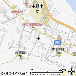 神奈川県相模原市緑区中野327周辺の地図
