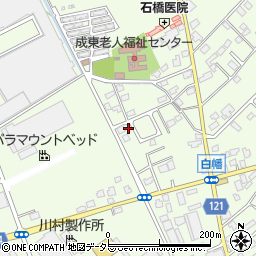 千葉県山武市白幡1619-35周辺の地図