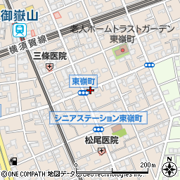 東京都大田区東嶺町周辺の地図