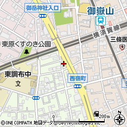 東京都大田区西嶺町3-1周辺の地図