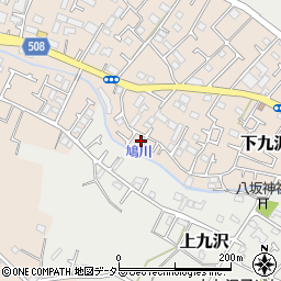 神奈川県相模原市緑区下九沢2453-5周辺の地図