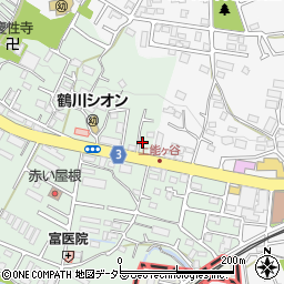 東京都町田市大蔵町2225周辺の地図
