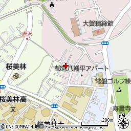 東京都町田市常盤町3616-26周辺の地図