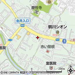 東京都町田市大蔵町159-3周辺の地図