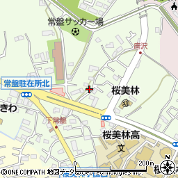 東京都町田市常盤町3565-5周辺の地図