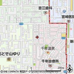 神奈川県川崎市高津区千年新町11-10周辺の地図