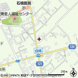 千葉県山武市白幡1653周辺の地図