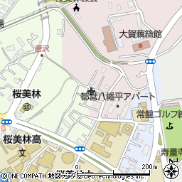 東京都町田市常盤町3616-28周辺の地図
