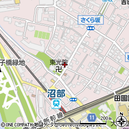 東京都大田区田園調布本町36-13周辺の地図