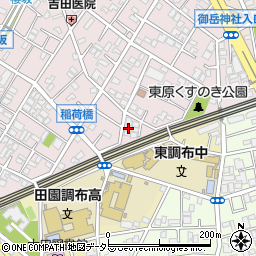 東京都大田区田園調布本町14-3周辺の地図