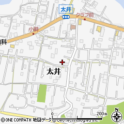 神奈川県相模原市緑区太井259-9周辺の地図