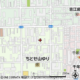 神奈川県川崎市高津区千年1019-17周辺の地図