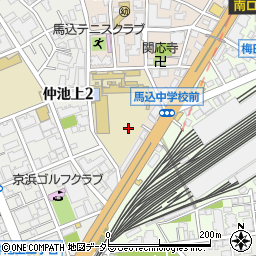 東京都大田区西馬込2丁目35周辺の地図