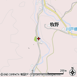 神奈川県相模原市緑区牧野1497-1周辺の地図