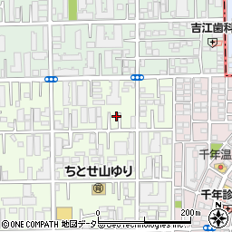 神奈川県川崎市高津区千年1020-7周辺の地図