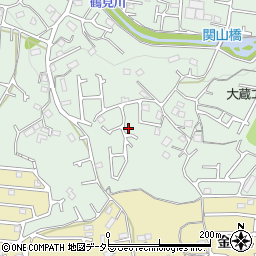 東京都町田市大蔵町2986周辺の地図