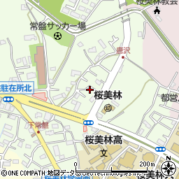 東京都町田市常盤町3588-5周辺の地図