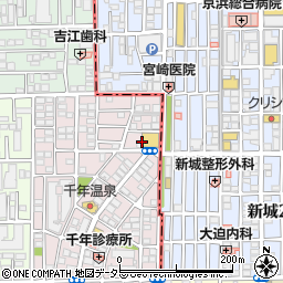 神奈川県川崎市高津区千年新町3周辺の地図