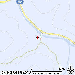兵庫県美方郡新温泉町久斗山1279-2周辺の地図