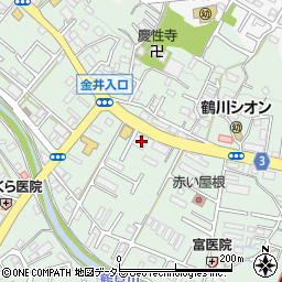 東京都町田市大蔵町188周辺の地図