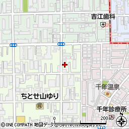 神奈川県川崎市高津区千年1024-4周辺の地図