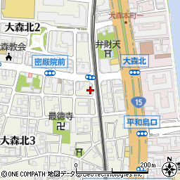 株式会社興陽開発周辺の地図