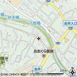 東京都町田市大蔵町3171-15周辺の地図