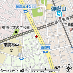東京都大田区西嶺町3-5周辺の地図