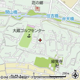 東京都町田市大蔵町3093-35周辺の地図