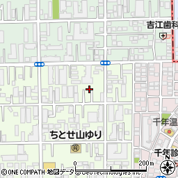 神奈川県川崎市高津区千年1020周辺の地図